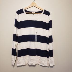 NWT Old Navy Striped Long Sleeve Top